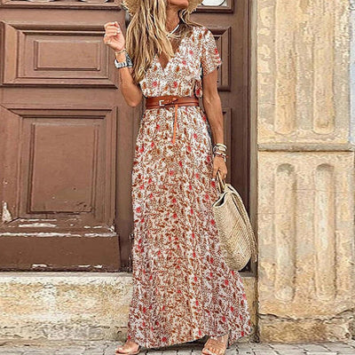 Vestido bohemio maxi Carol para mujer