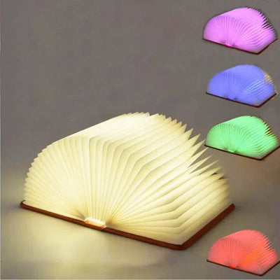 Lámpara de mesa plegable elegante LumiFold