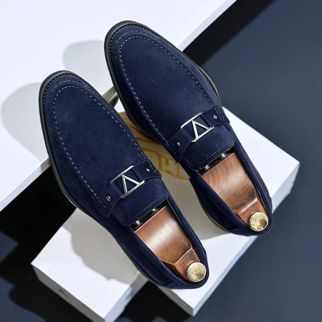 Salo - Mocasines negros para hombre