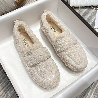 Mocasines de felpa Arielle con suela antideslizante 