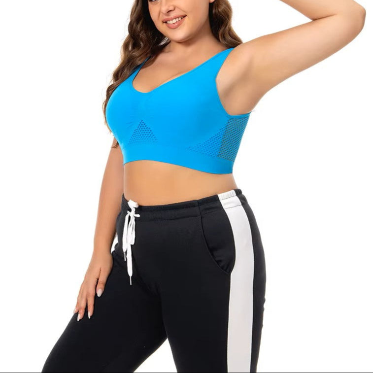 Soutien-gorge de sport push-up sans coutures