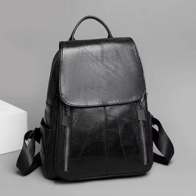 Zaino da donna in pelle alla moda | Borsa antifurto | Roswitha