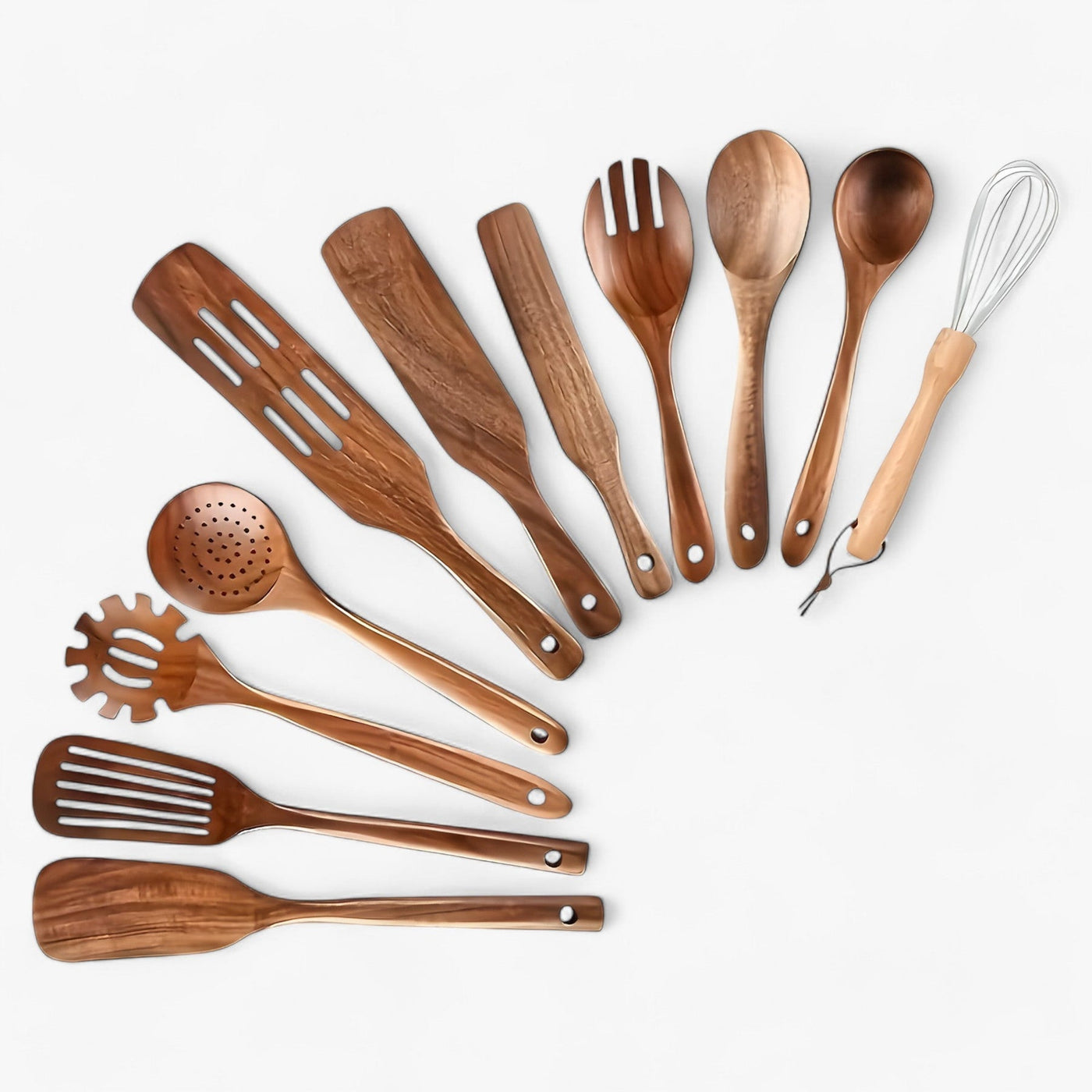 Set di pentole in legno EcoWood con 11 pezzi