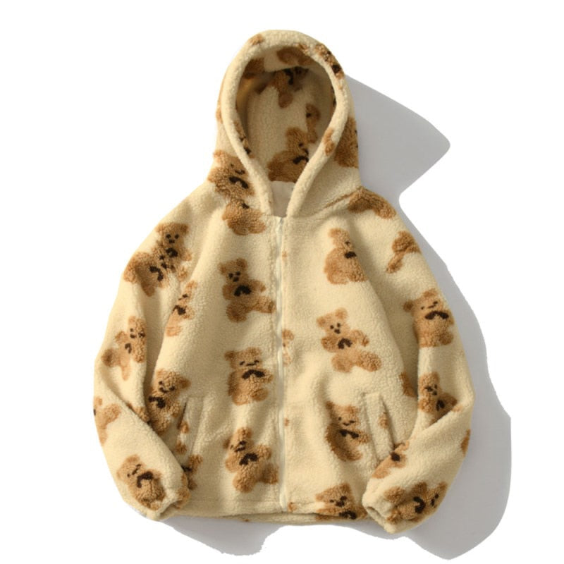 Veste femme motif ours