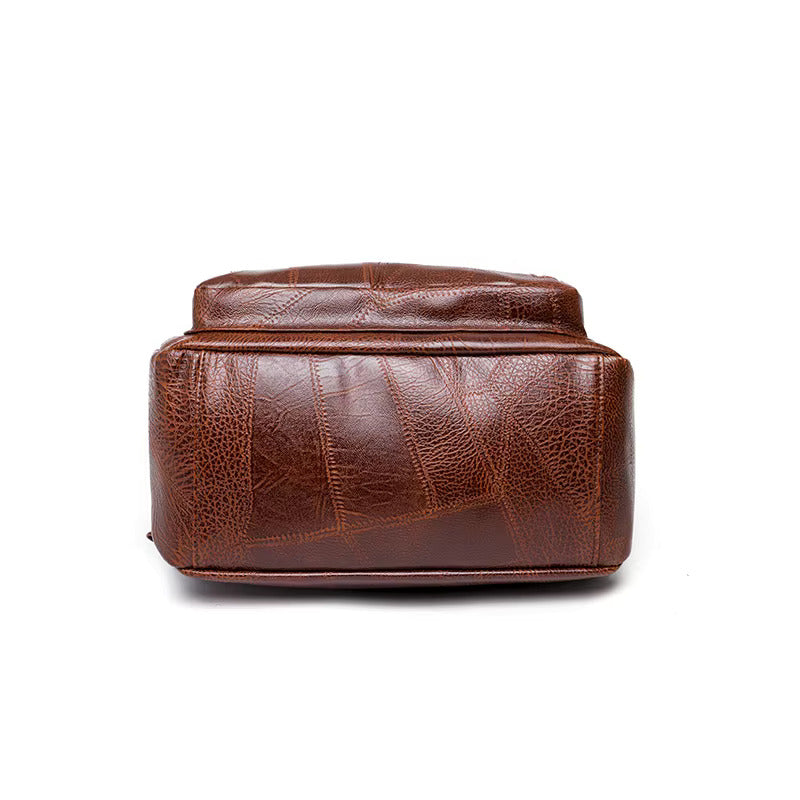 Zaino da donna in pelle alla moda | Borsa antifurto | Roswitha