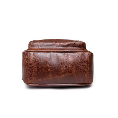 Zaino da donna in pelle alla moda | Borsa antifurto | Roswitha