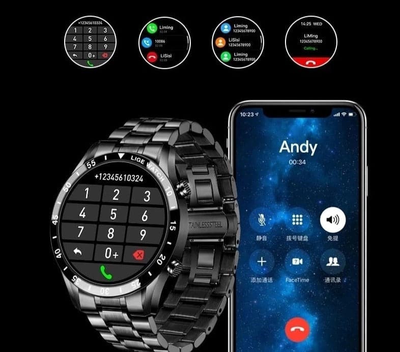 Alex | Smartwatch de lujo: elegante, inteligente y versátil