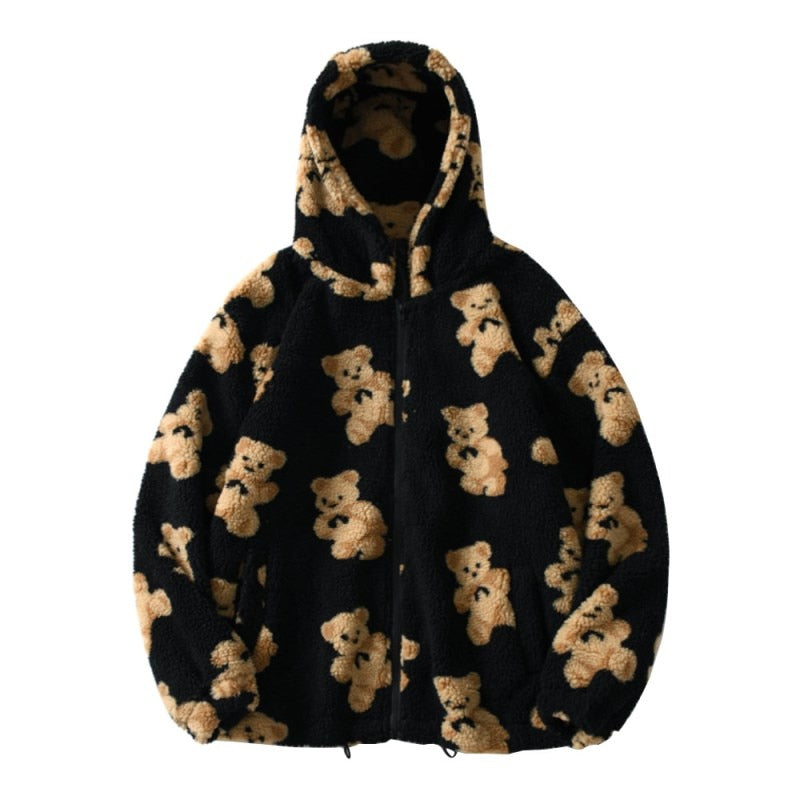 Veste femme motif ours