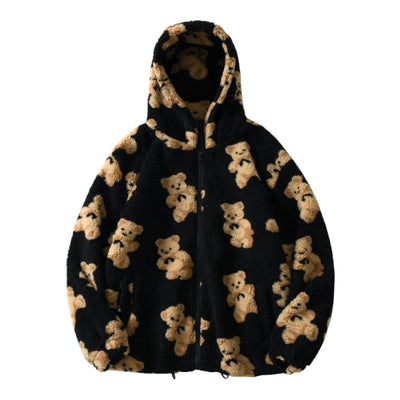 Veste femme motif ours