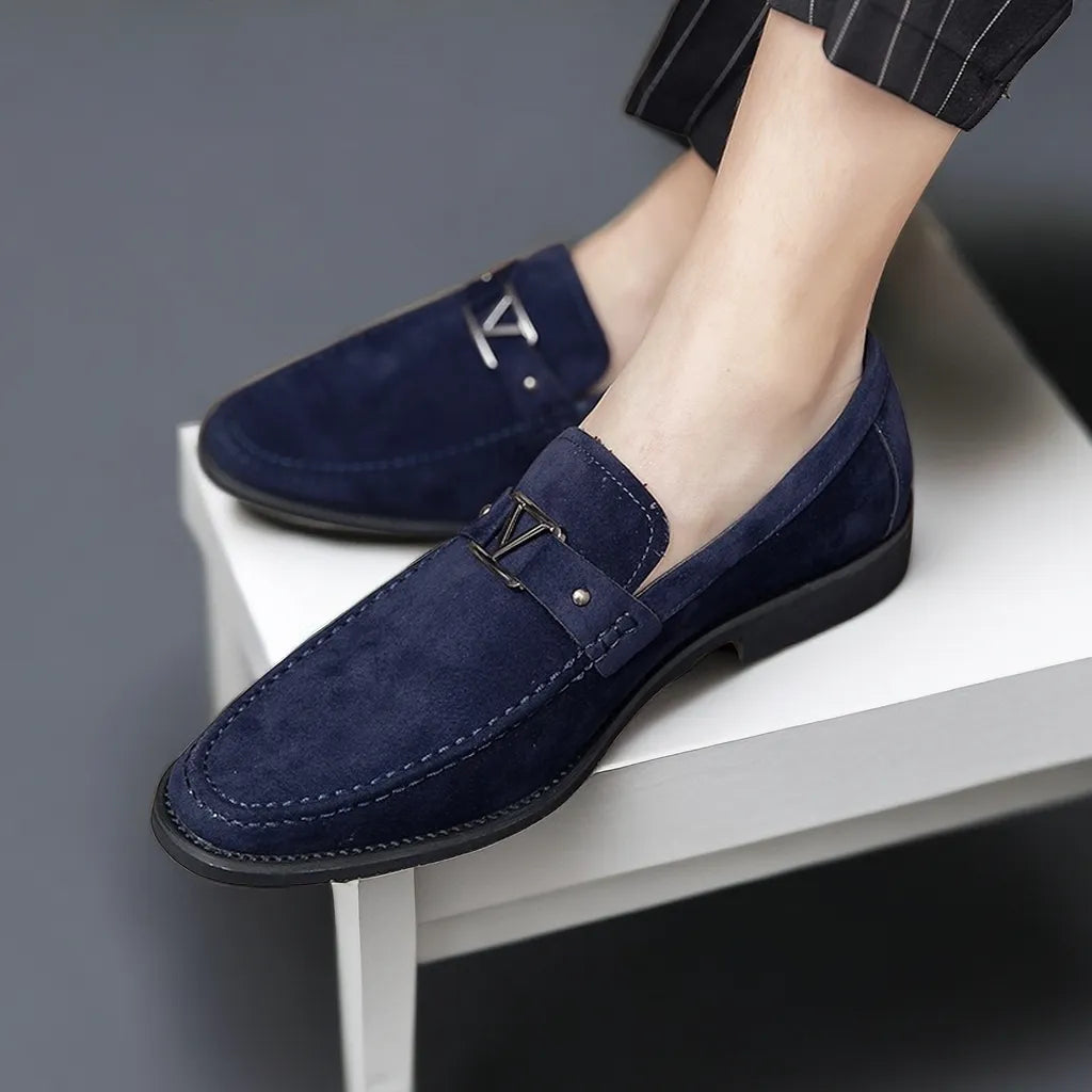 Salo - Mocasines negros para hombre