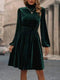Elegante vestido de terciopelo para mujer | Perfecto para primavera y verano