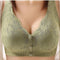 Ruth - Soutien-gorge en dentelle pour femme avec fermeture sur le devant et bretelles larges