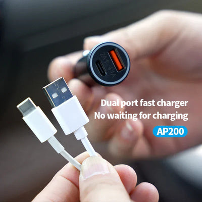 Tracker GPS OBD intelligente per auto - tracciamento del veicolo in tempo reale con funzione di ricarica e integrazione Apple Find My