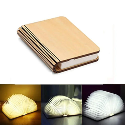 Lámpara de mesa plegable elegante LumiFold