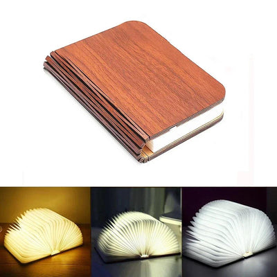 Lámpara de mesa plegable elegante LumiFold