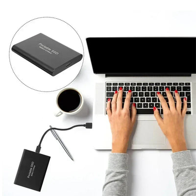 SSD esterno portatile Superfast | Mobile Storage | Archiviazione veloce per laptop e PC - SpeedFast