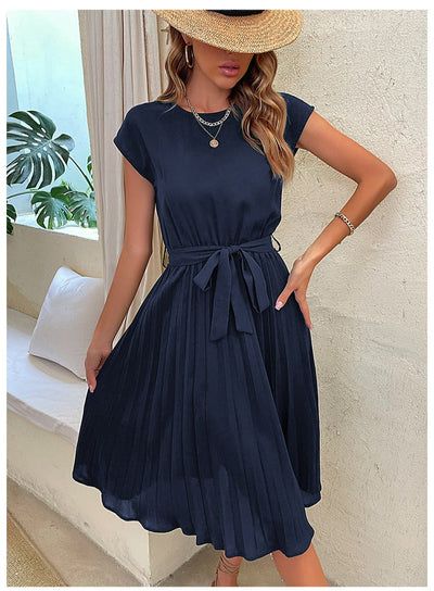 Farrah | Hermoso vestido plisado 