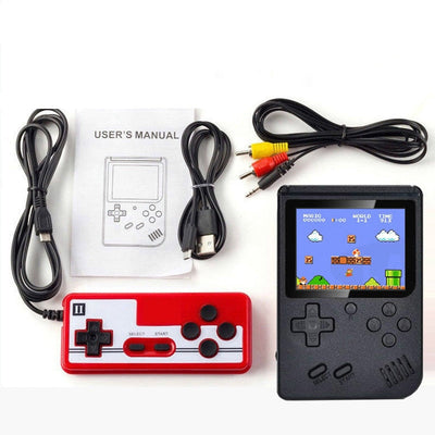 Consola de juegos retro portátil con 400 juegos