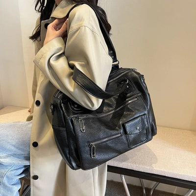 Chloé - grand sac à bandoulière en cuir