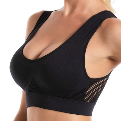 Soutien-gorge de sport push-up sans coutures
