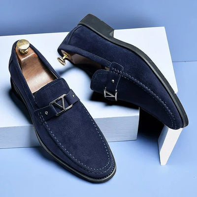Salo - Mocasines negros para hombre