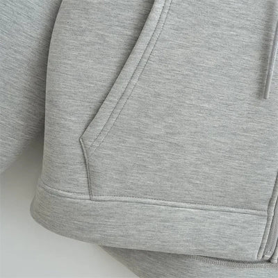 Chaqueta con cremallera para mujer 