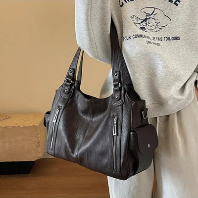 Aliona - Sac à école avec bandoulière et fermeture légère