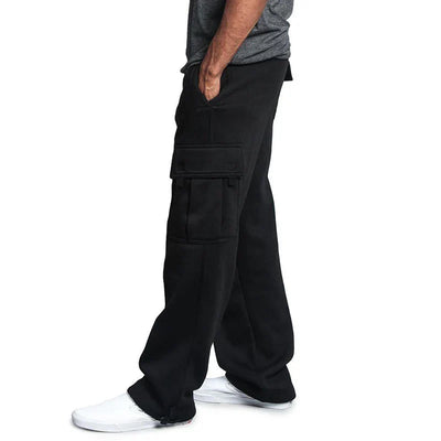 Pantaloni cargo multi-tasche da uomo