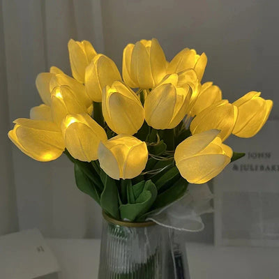 TulipGlow - Luce notturna portatile a LED a forma di tulipano