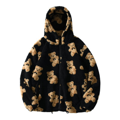 Veste femme motif ours