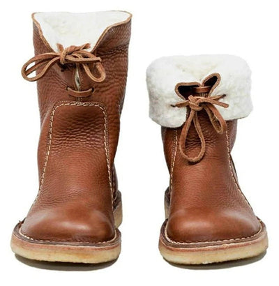 Botas impermeables con forro de lana