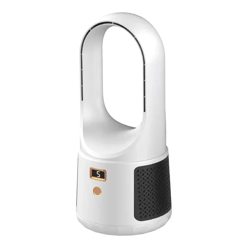 Ventilateur de table sans pales – Ventilateur USB silencieux avec batterie rechargeable pour chambre et bureau