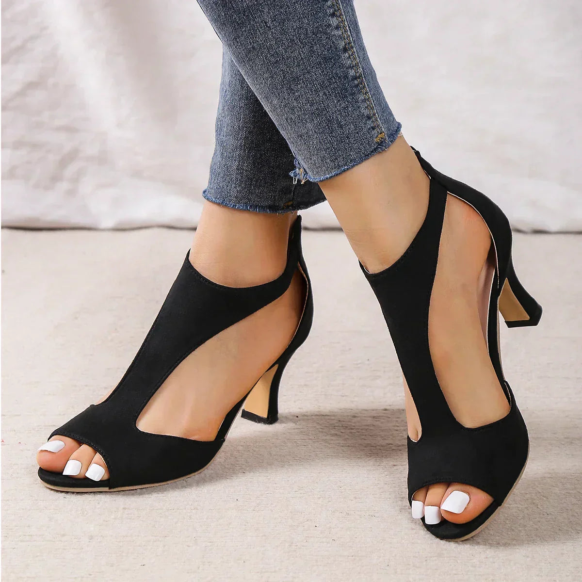 Zapatos ortopédicos de tacón - Raquel