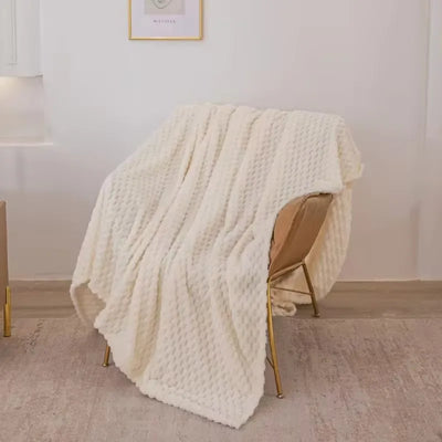 Couvre-échecs en velours doux et doux - couverture confortable et couvre-lit pour les adultes, les enfants et les animaux domestiques