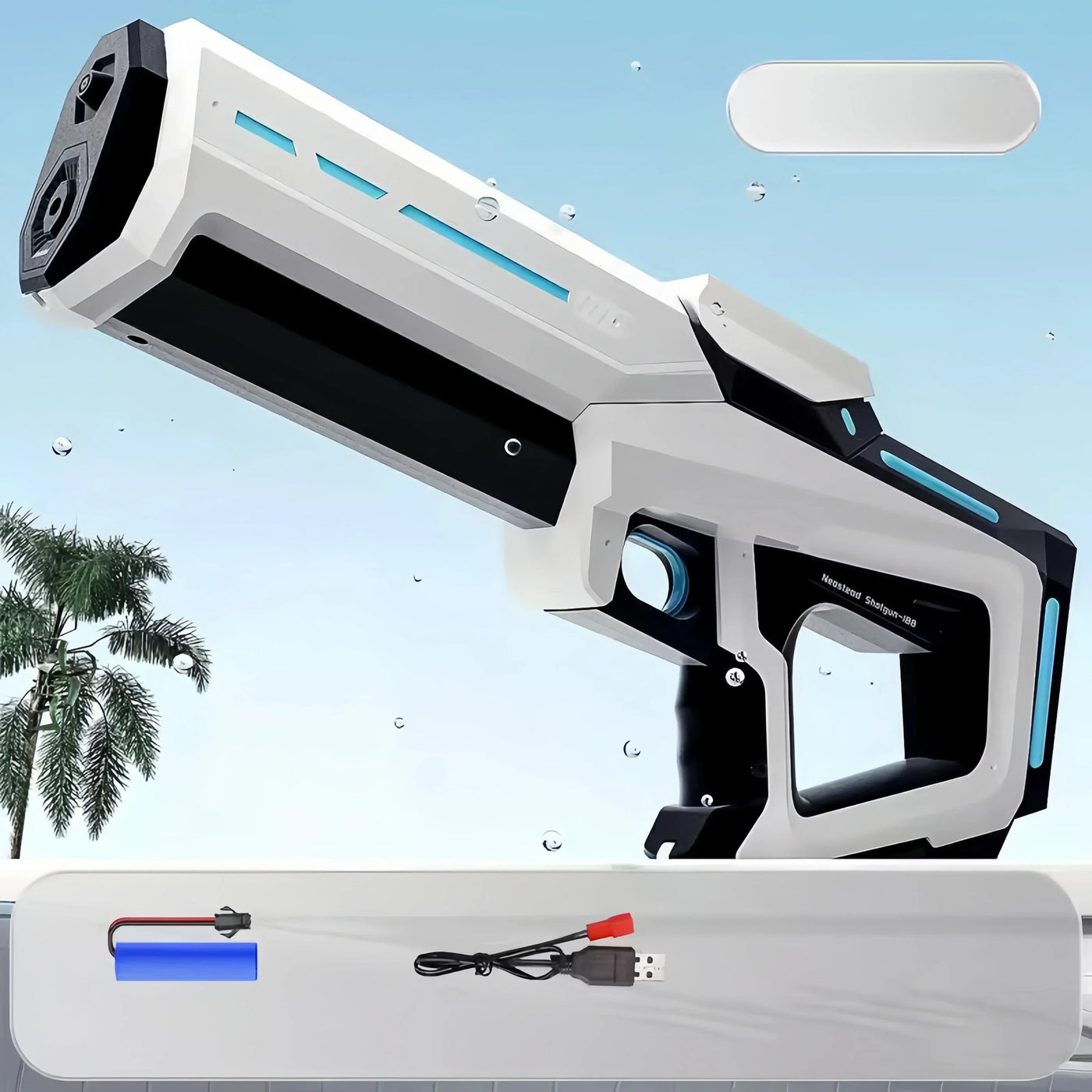 SplashBlaster - Pistola ad acqua elettrica con batteria