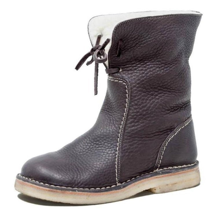 Botas impermeables con forro de lana