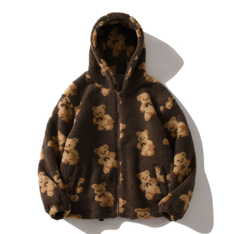 Veste femme motif ours