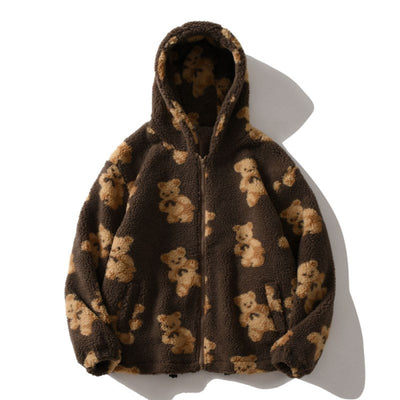 Veste femme motif ours