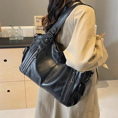 Aliona - Sac à école avec bandoulière et fermeture légère