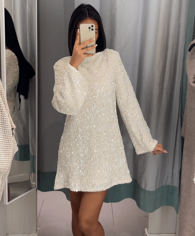 Adank - Vestido con pajarita