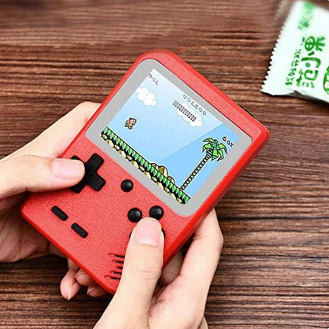 Consola de juegos retro portátil con 400 juegos