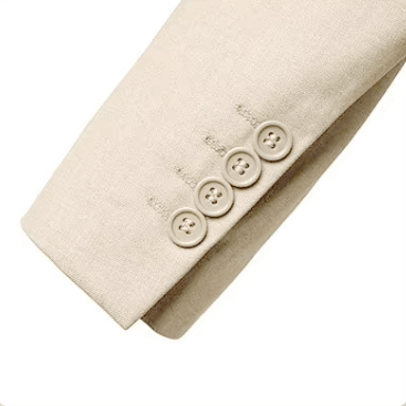 Costume homme 3 pièces en polyester beige de style classique - pour mariages et événements d'entreprise