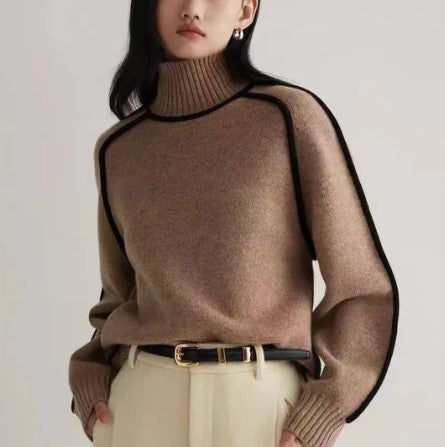 Suéter de cuello alto Aspen 