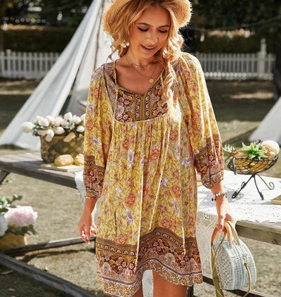 Cosima - Vestido de mujer aireado y moderno.