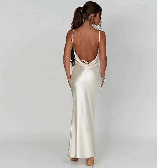 Ellery - Vestido largo elegante y sofisticado para mujer