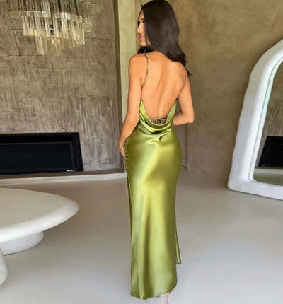 Ellery - Vestido largo elegante y sofisticado para mujer