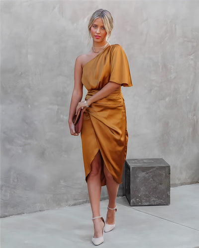 Valentina | Elegante vestido de noche de seda 