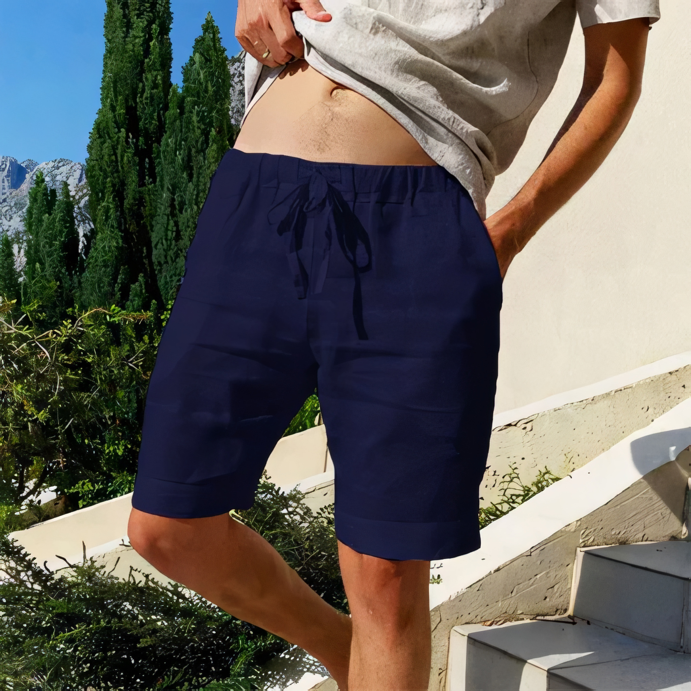 Short ample pour homme pour les loisirs