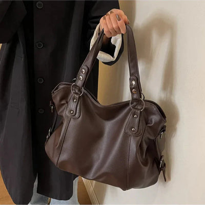 Lunelle - grand sac en cuir souple