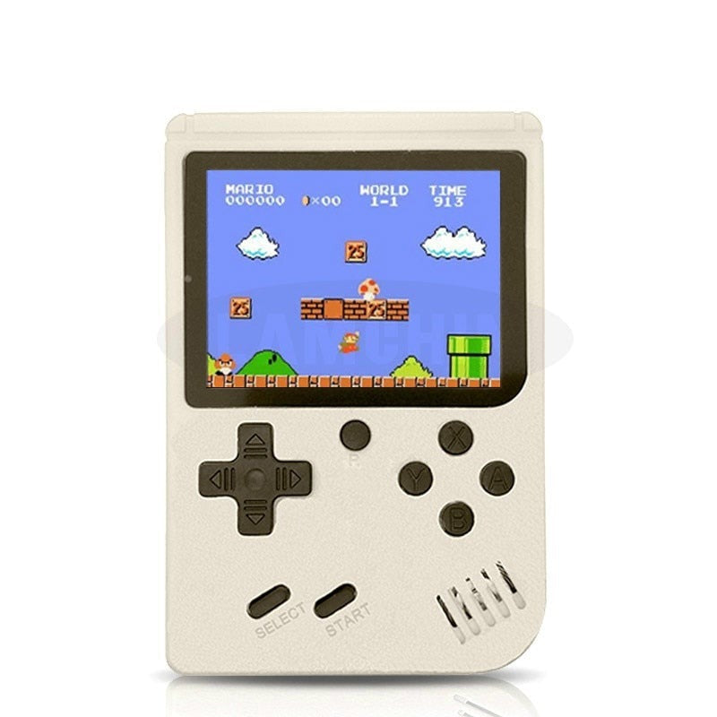 Consola de juegos retro portátil con 400 juegos